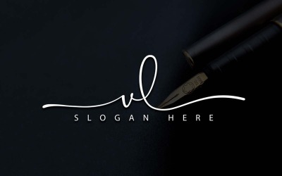 Creative Photography VL Letter Logo Design