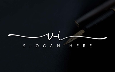 Fotografia creativa VI Lettera Logo Design