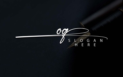 Kreatív fotózás OQ Letter Logo Design