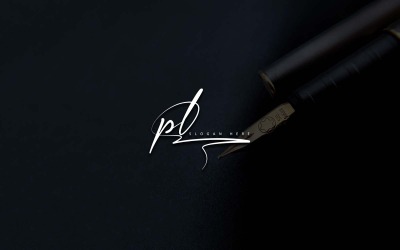 Kreative Fotografie PL Letter Logo Design