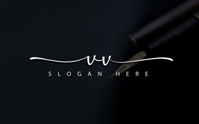 Креативная фотография Дизайн логотипа буквы ВВ