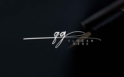 Creatieve fotografie QG brief Logo ontwerp