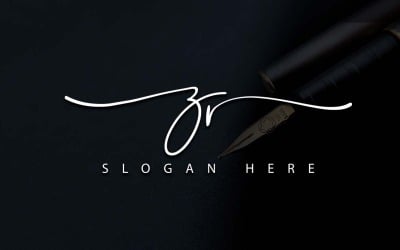 Creatieve fotografie ZR brief Logo ontwerp