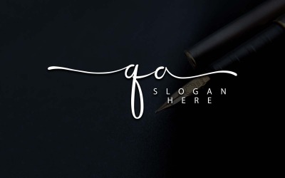 Creative Photography  QA Letter Logo Design
