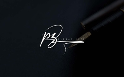 Kreativ fotografi PZ Letter Logo Design