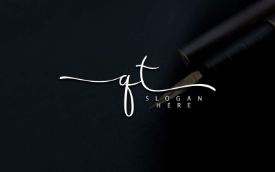 Kreative Fotografie QT Letter Logo Design