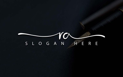Kreative Fotografie RA Letter Logo Design