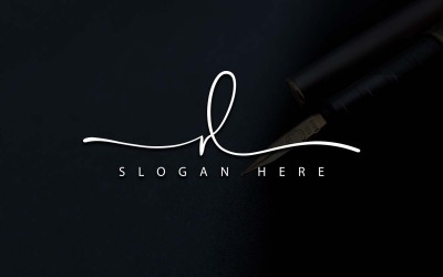 Kreative Fotografie RL Letter Logo Design