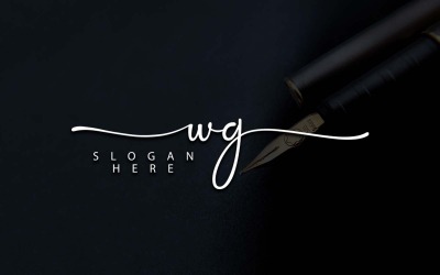 Kreative Fotografie WG Letter Logo Design