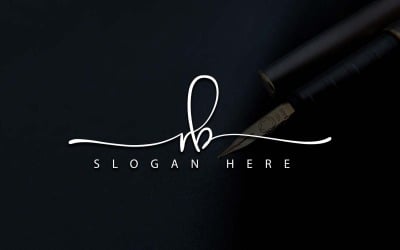 Творча фотографія RB Letter Logo Design