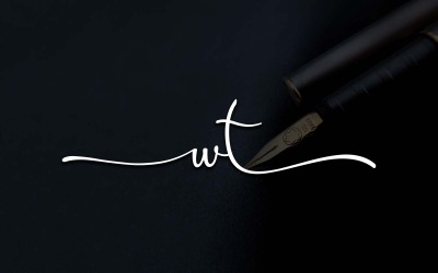 Yaratıcı Fotoğrafçılık WT Mektup Logo Tasarımı