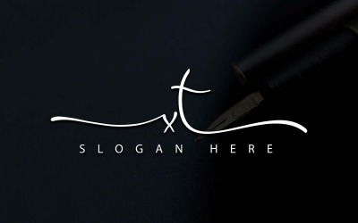 Creative Photography XT Letter Logo Design