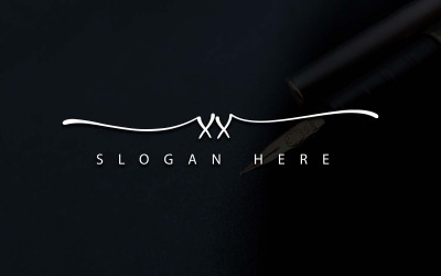 Creative Photography XX Letter Logo Design