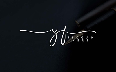Creative Photography YF Letter Logo Design