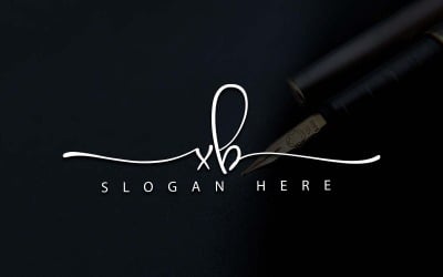 Fotografia creativa XB Lettera Logo Design