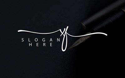 Fotografia creativa XF Lettera Logo Design