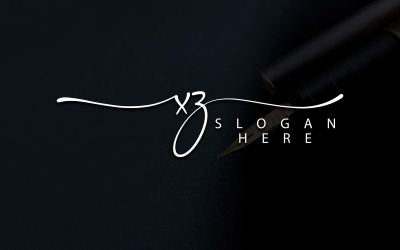 Fotografia creativa XZ Lettera Logo Design