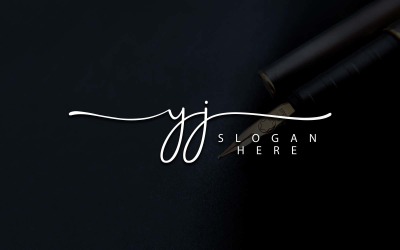 Fotografia creativa YJ Letter Logo Design