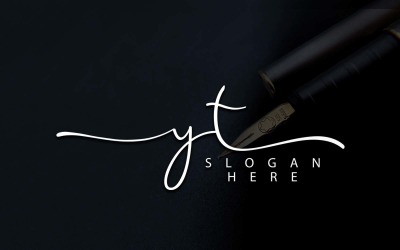 Kreativ fotografi YT Letter Logo Design