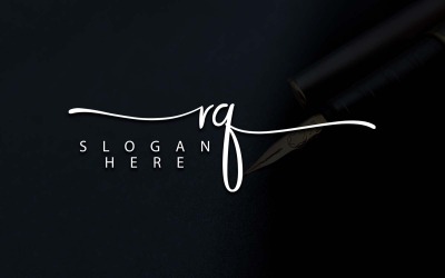 Kreative Fotografie RQ Letter Logo Design