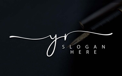 Kreativní fotografie YR Letter Logo Design