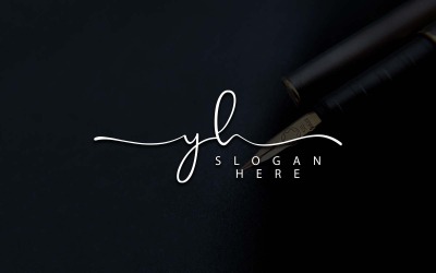 Photographie créative Création de logo lettre YH