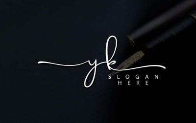 Yaratıcı Fotoğrafçılık YK Harf Logo Tasarımı
