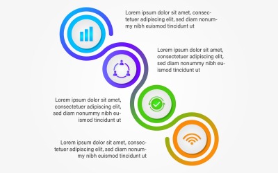 Kreatywne nowoczesne elementy infografiki na osi czasu projekty schematów