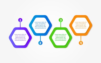 Modern tidslinje infographic designelement schema design mall