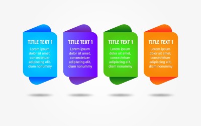 Modern tidslinje infographic designelement schema designmall