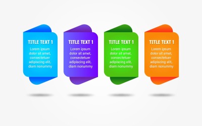 Modern Timeline infographic design elements scheme design template