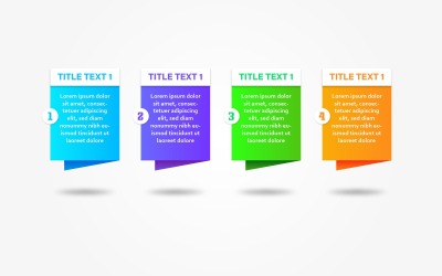 Progettazione del modello di schema degli elementi di progettazione infografica moderna creativa della timeline