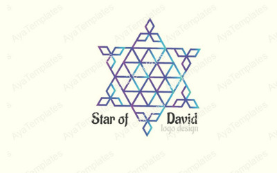 Davidstern-Logo-Design