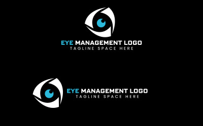Logo pro správu očí Šablona loga značky