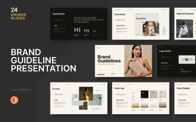 Brand Guideline Powerpoint Mall