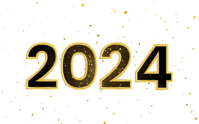 Gyllene gnistra 2024 text på nyårsfirande