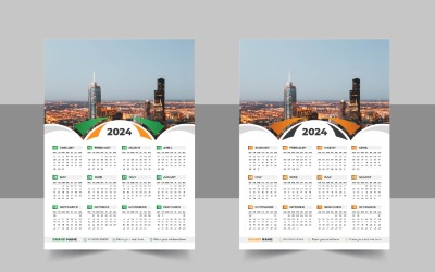 Kreativer Wandkalender 2024