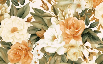 Watercolor Floral Background 184