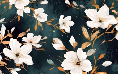 Watercolor Floral Background 267