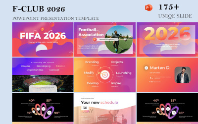F-Club 2026 PowerPoint Presentation Template