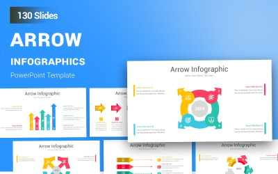 Freccia - Infografica - Modello PowerPoint