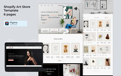 Szablon Shopify Art Store