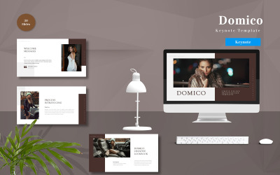 Domico — Шаблон Keynote