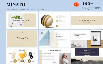 Minato İş PowerPoint Sunum Şablonu