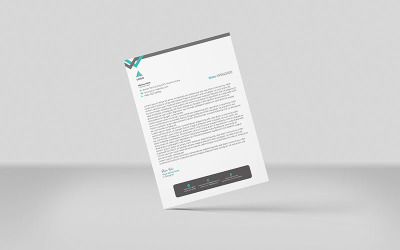 Briefkopf – Corporate Identity Template_V_01