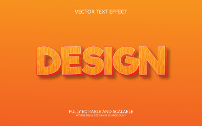 Design editable eps text effect design illustration