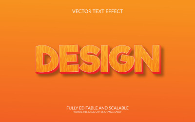 Design redigerbar eps text effekt design illustration