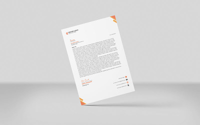 Modern malldesign för brevpapper _H_002