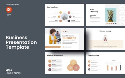 Disposition du modèle PowerPoint d&amp;#39;entreprise