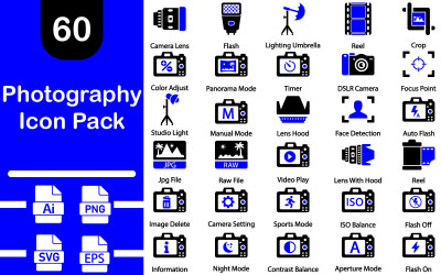 Fotografi Icon Pack mall